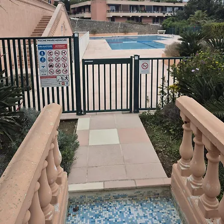 With Terrace And Pool In The Center